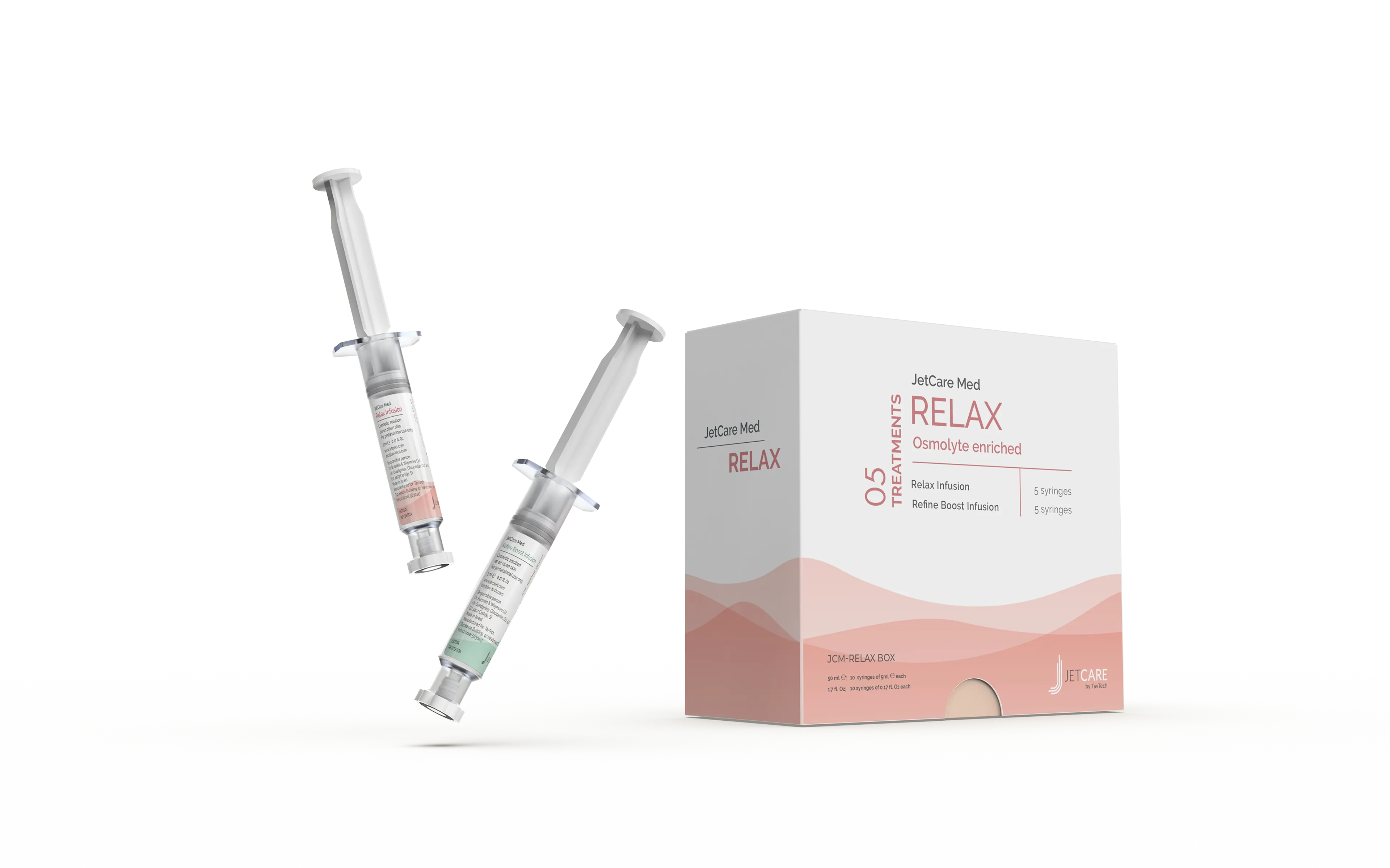JetCare Med Relax - Anti-Rides Professionnel JetCare Med Relax - Sérum professionnel pour relaxation des rides d'expression